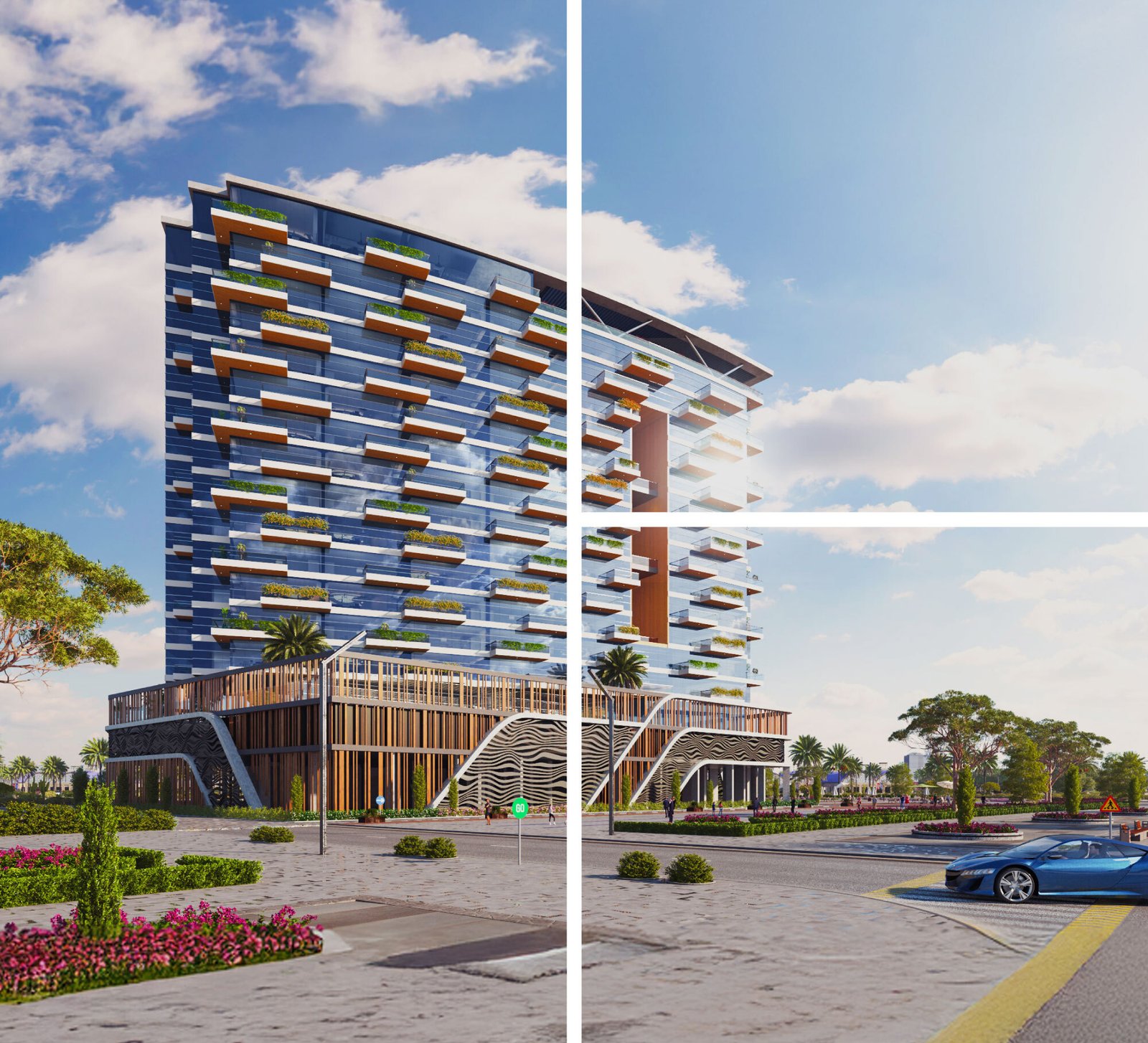 Ocean Tower Architecture